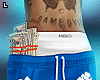 Shorts Blue + Tatttoo
