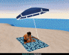 animated beach towel