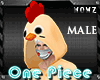 !W OnePiece Chicken Male
