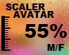 55 % AVATAR SCALER M/F