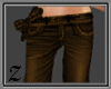 [Z] Model Brown Jeans