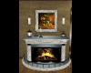 Fireplace decorada
