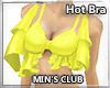 MINs Hot Bra yellow