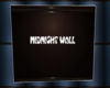 midnight small wall blue