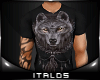 IT:Male Grey Wolf TShirt