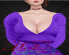 ^HF^ Purple Sweater
