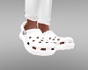 A~White Crocs