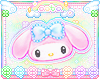 my melody hairclip