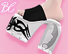 ♥Tribal wedge blk&whit