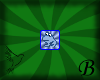 ~B~ Blue Frog Badge