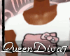 [QD7] PinkKittyOnWhite T