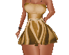 Nadia Gold Dress