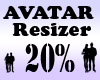 Avatar Resizer 20%