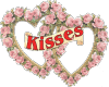 Kisses sticker