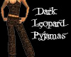Dark Leopard Pj's
