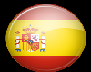 Spain Button Sticker