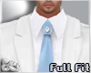 White Tux Blue Tie 2