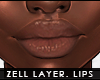 - zell lips layerable -