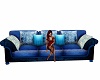 Blue Comfy Sofa