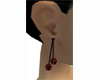 Blood Orb Earrings