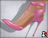 *Girly Heels Cool Pink