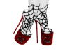 Red Killer Clown Heels