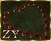 ZY: Floor Heart Roses