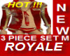 NEW! HOT! 3 Pc ROYALE m