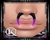 Septum Black Purple