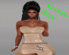 Vestido begê RL