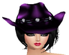 792 Cowgirl Purple Hat