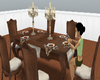 Animated dining table