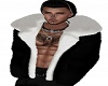 Fur Jacket-Black