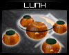 Hallowen Table Pumpkins