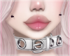 𝓶. white belt choker