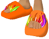 flame sandal orange M