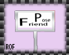 fRInd poses sign