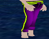 Neon joker pants