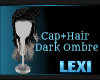 Cap+Hair Dark Ombre
