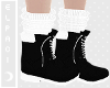 🌙. Black Winter Boots