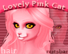 (n) pink cat long hair