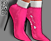 DY*Xmas Boots Pink