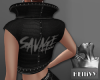 H| Savage Leather Vest