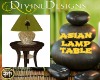 DD*ASIAN  LAMP TABLE