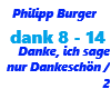 Philipp Burger / Ich sag