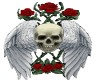 rose skull 3D