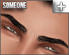 + groomed brows male