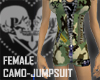 Camouflage Mini-Jumpsuit