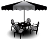 Animated Blk Patio Table