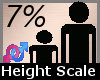 Height Scaler 7%